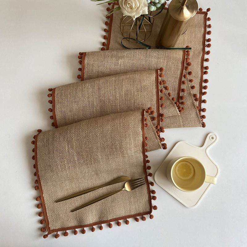 Christmas Jute Table Runner
