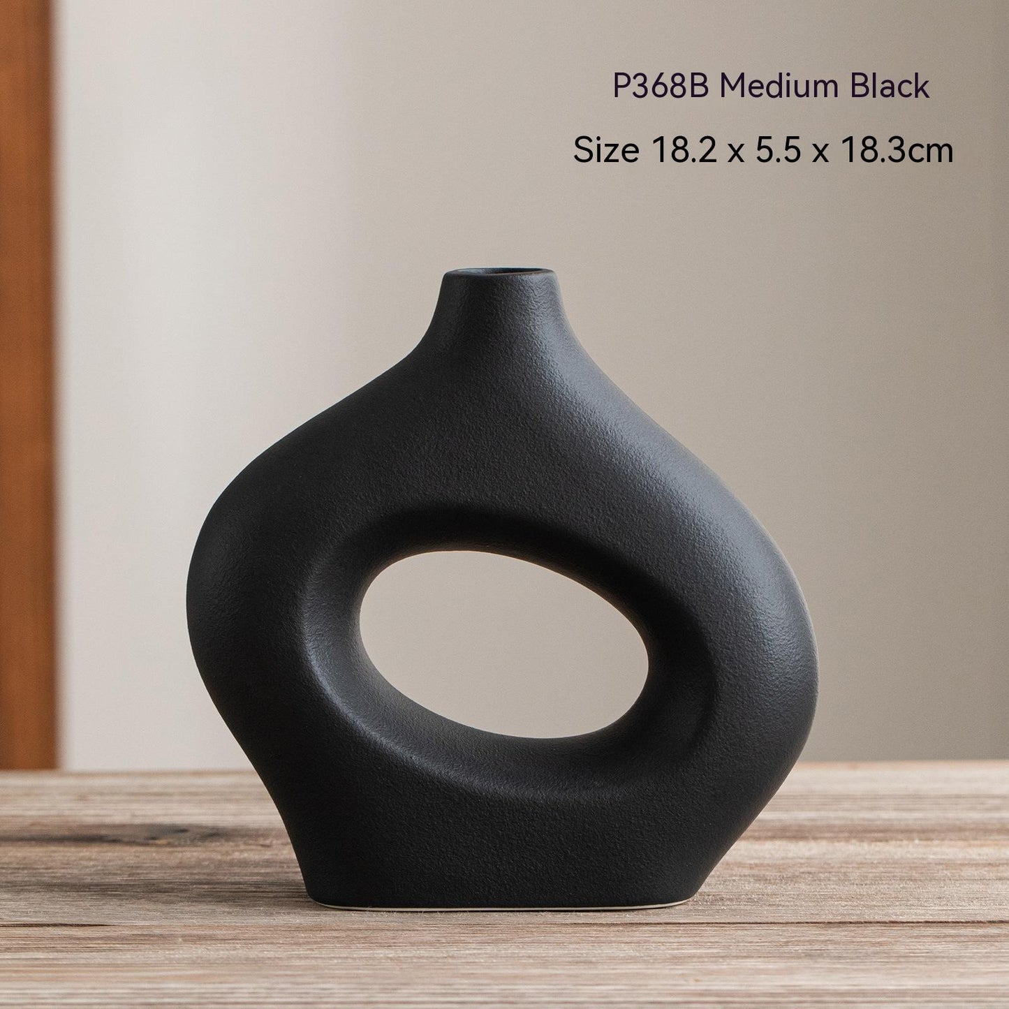 Hollow Ceramic Vase
