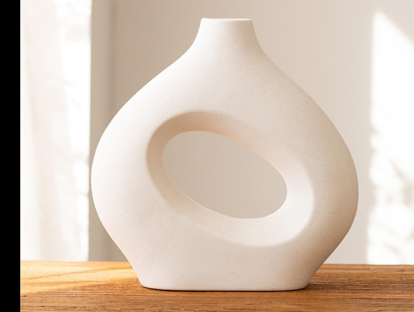 Hollow Ceramic Vase