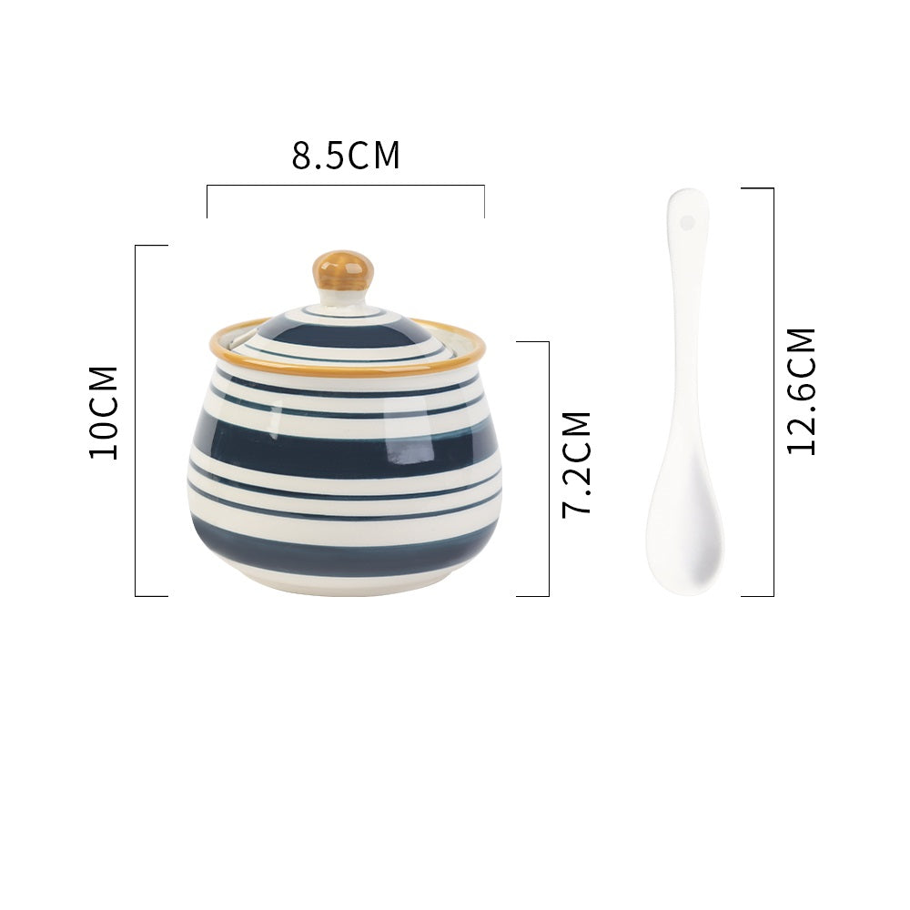 Ceramic Condiment Pot Set