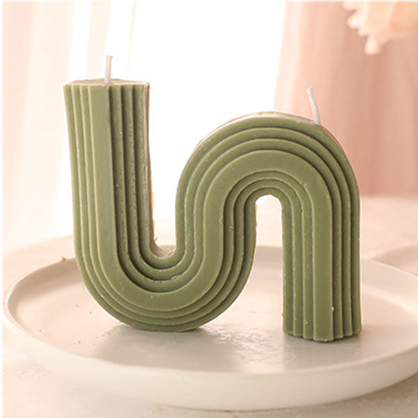 Aromatherapy U-Shaped Scented Candle