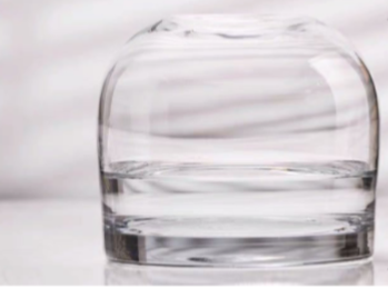 Polished Glass Vase