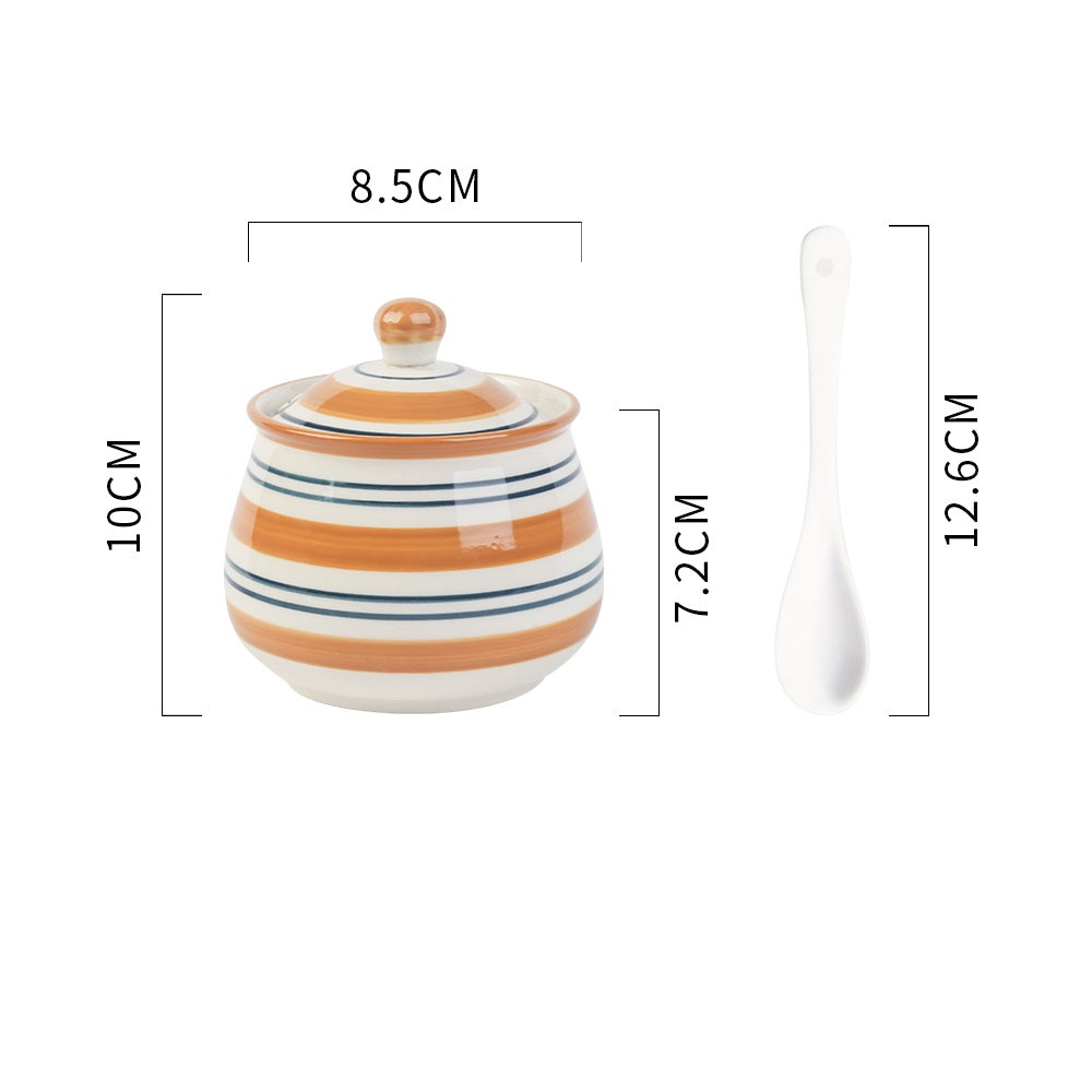 Ceramic Condiment Pot Set