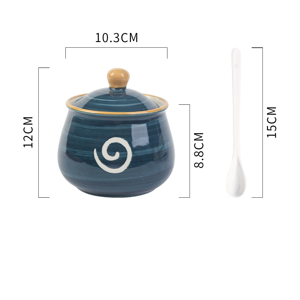 Ceramic Condiment Pot Set