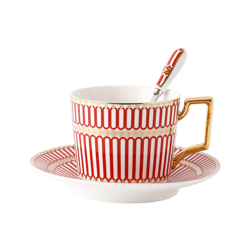 Red Ceramic Coffee Cup