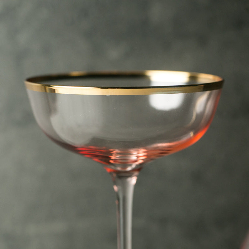 Pink Wine Glass