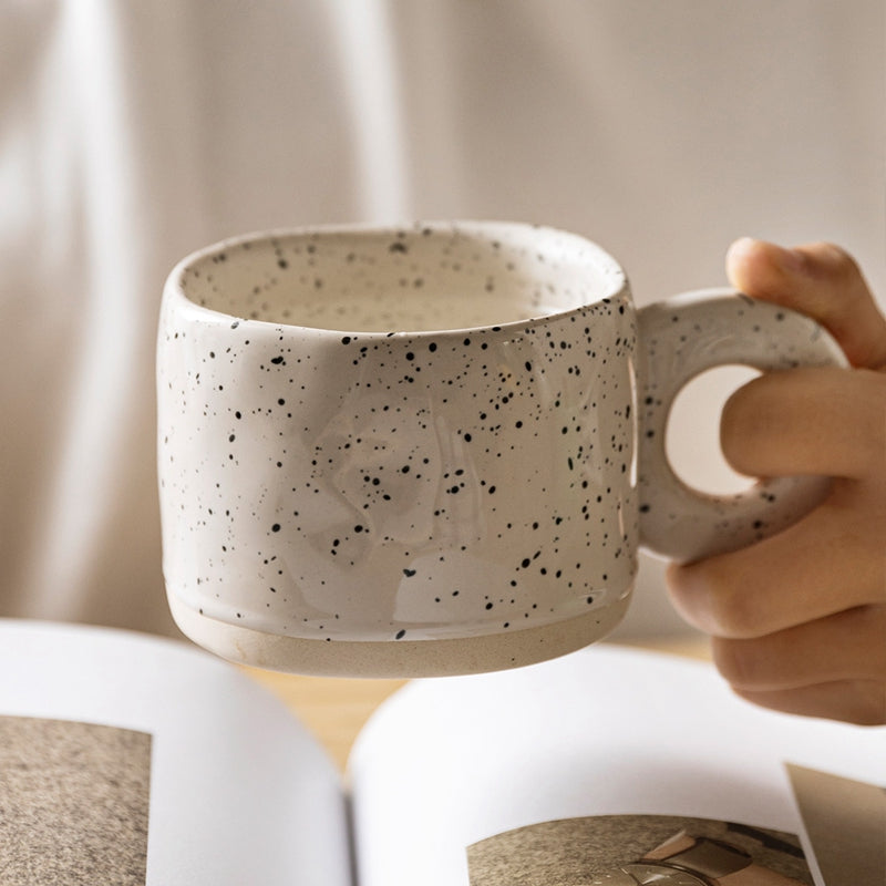 Spotted Ceramic Mug