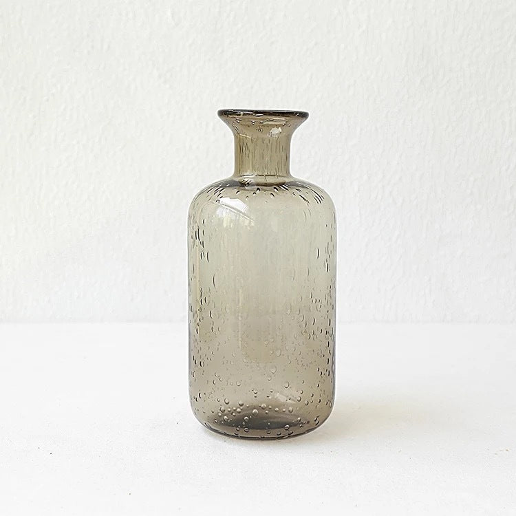 Textured Glass Vase