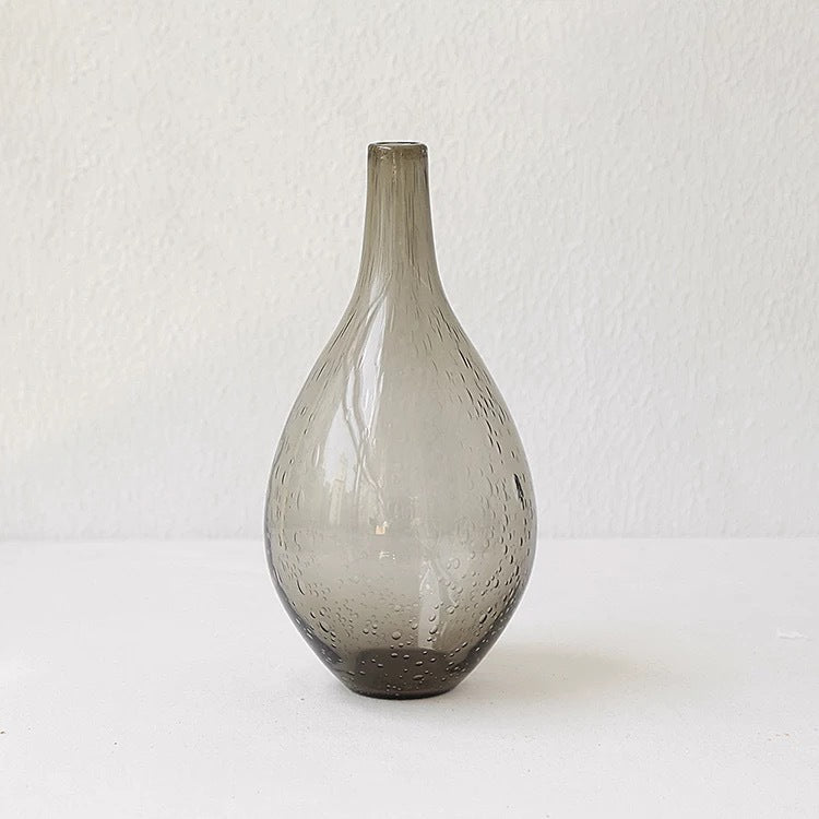 Textured Glass Vase