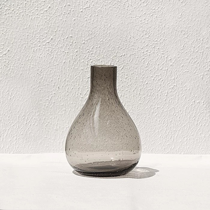 Textured Glass Vase