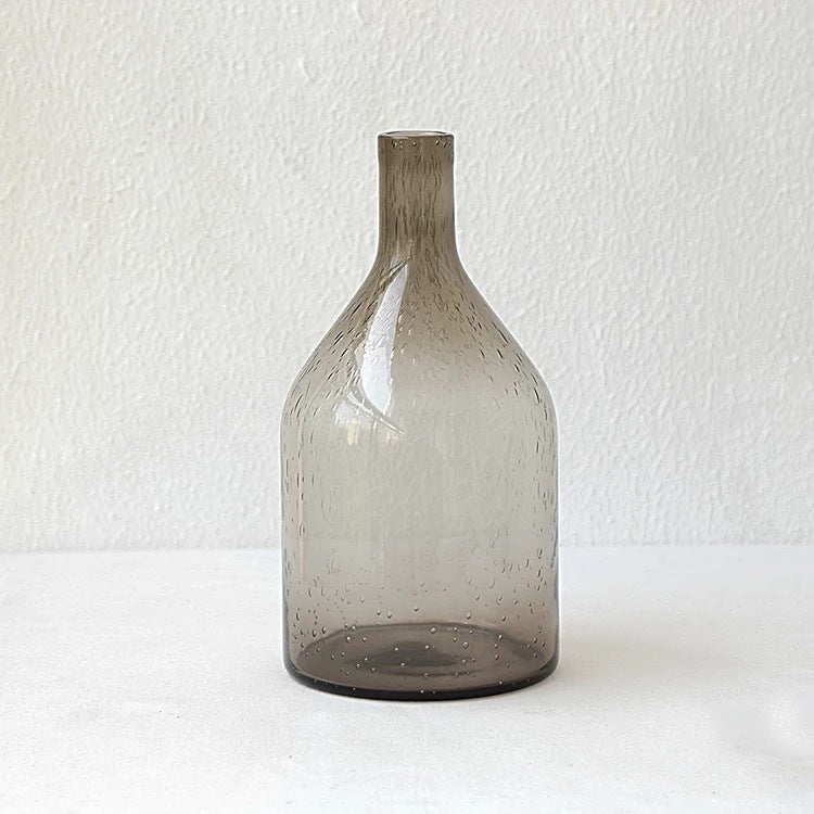 Textured Glass Vase