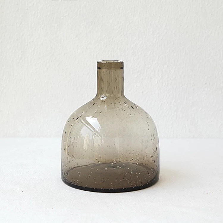 Textured Glass Vase