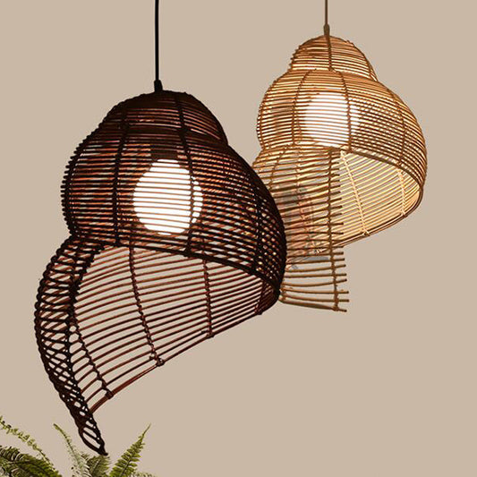 Rattan Pendant Light