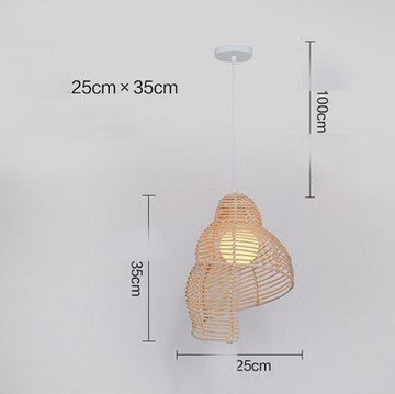 Rattan Pendant Light