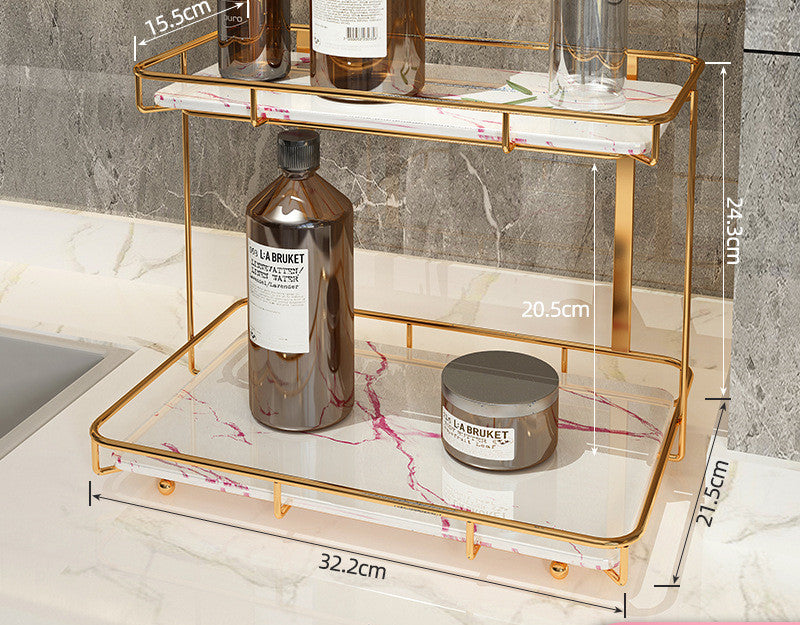 Marble Bathroom Shelf