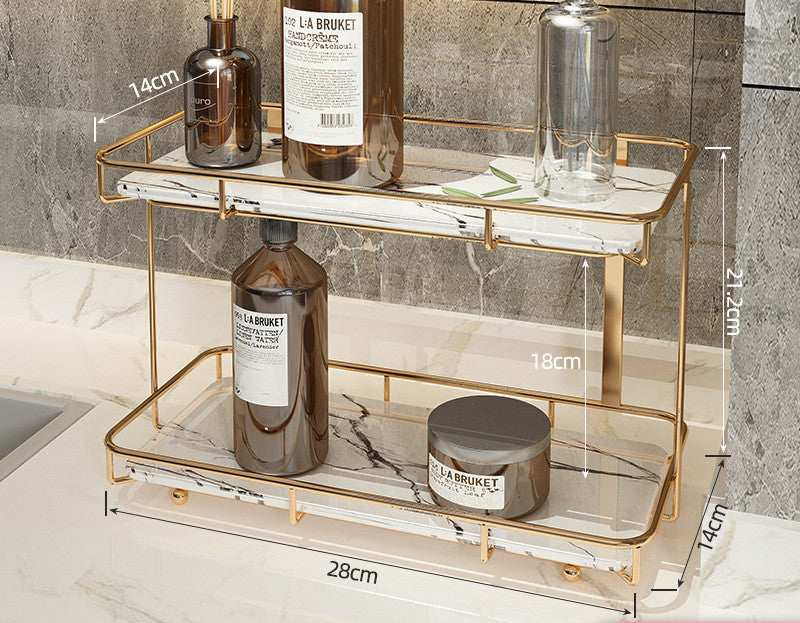 Marble Bathroom Shelf