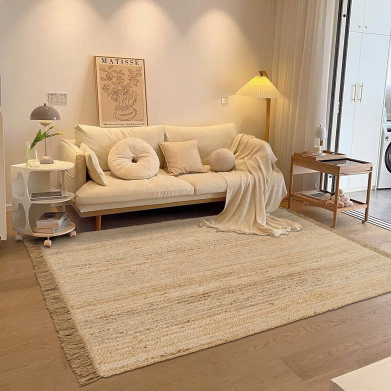 Natural Handwoven Jute Rug