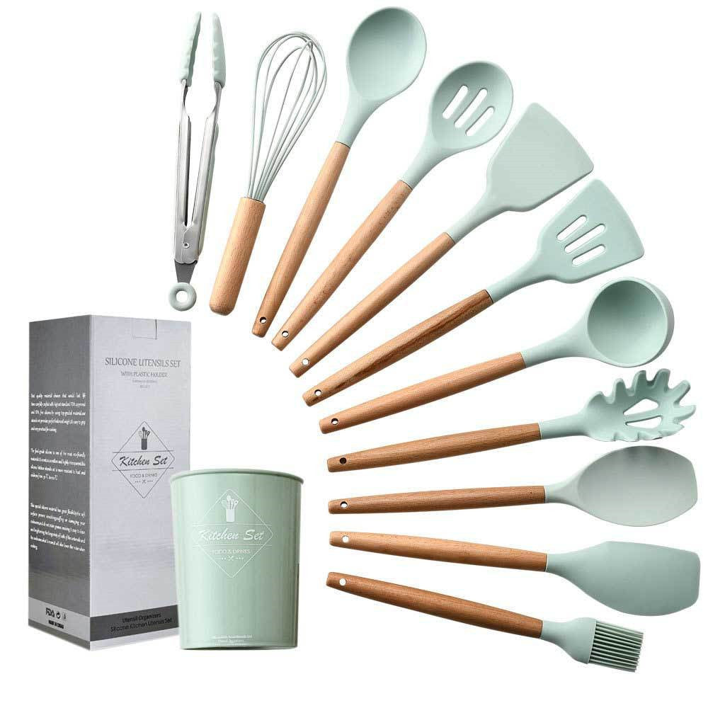 11 pcs Non Stick Spatula Set