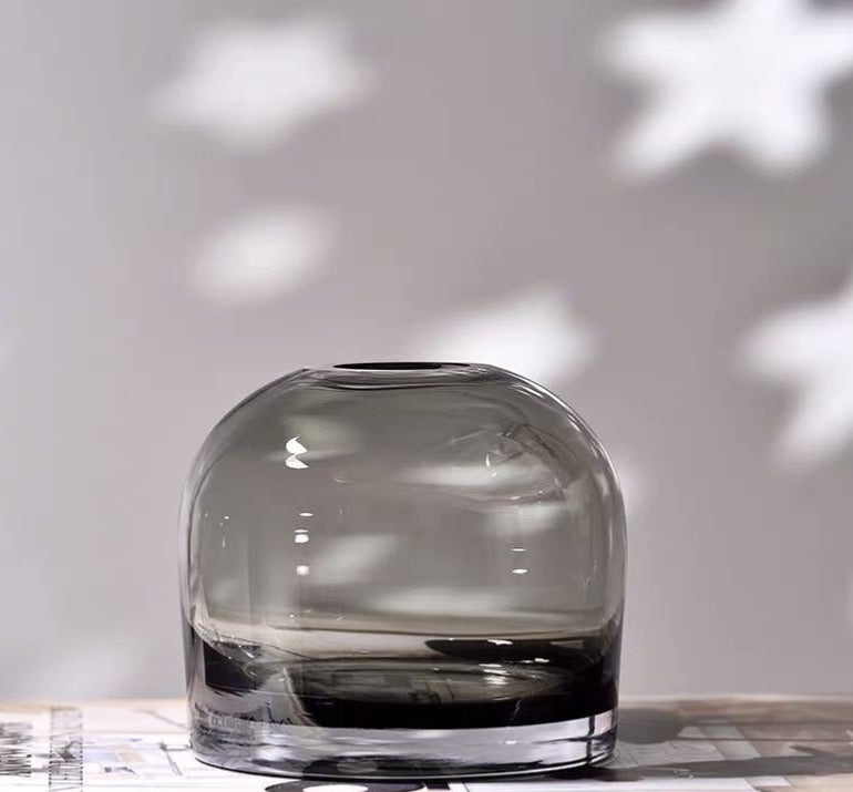 Polished Glass Vase