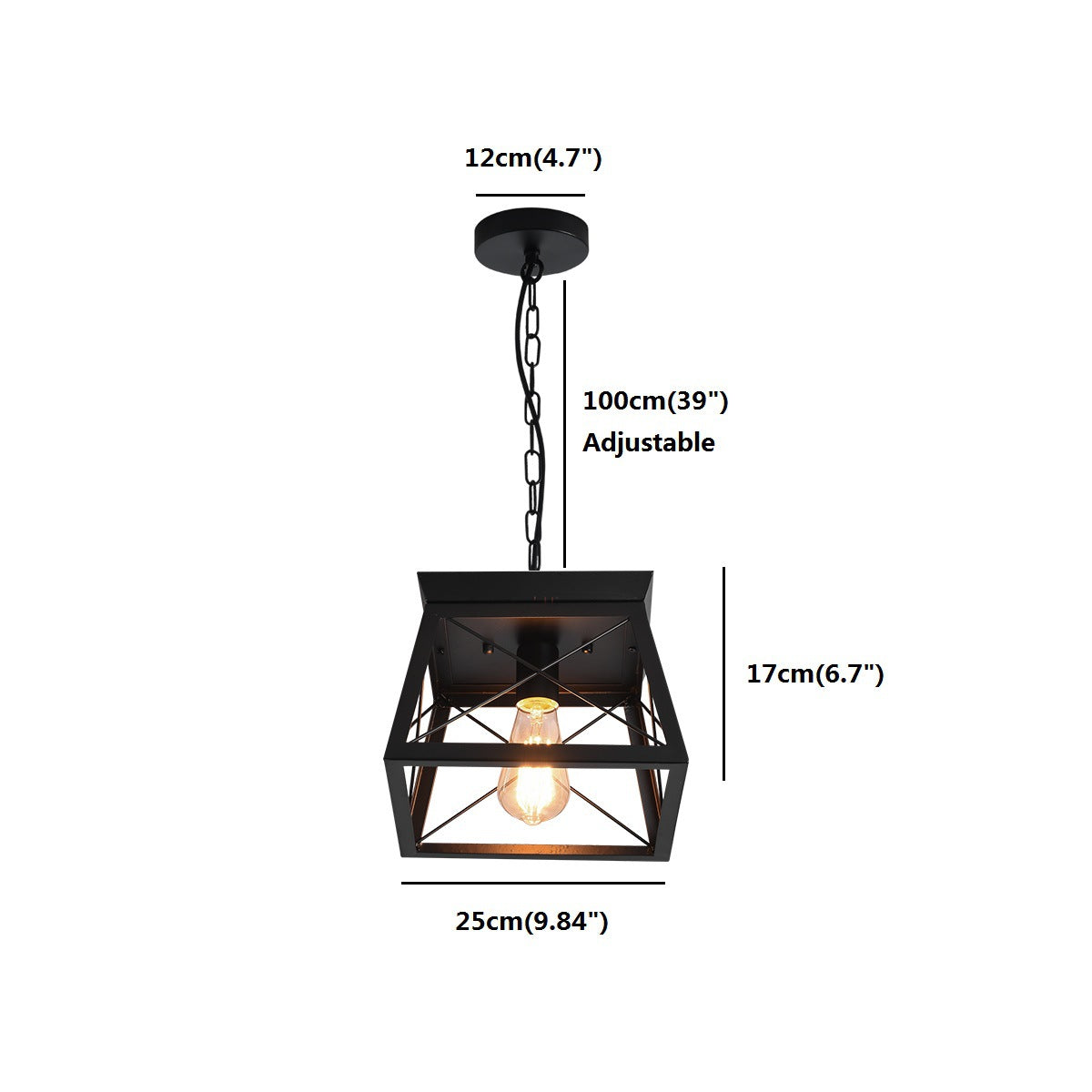 Industrial Style Ceiling Lamp