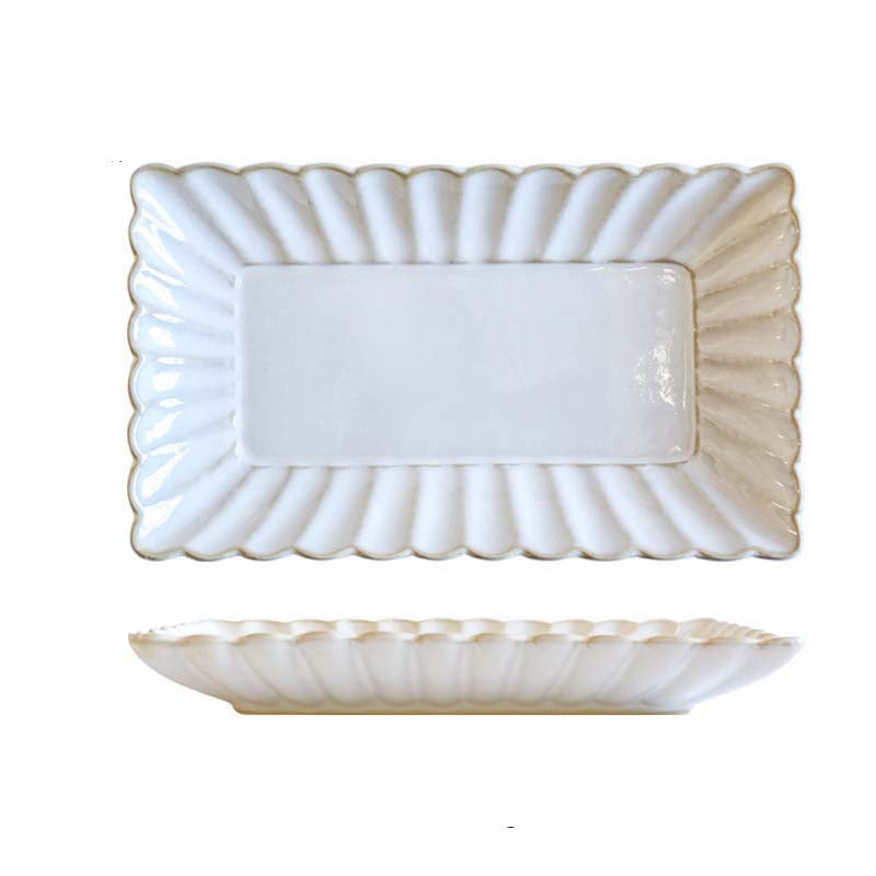 Glazed Porcelain Tableware Dish