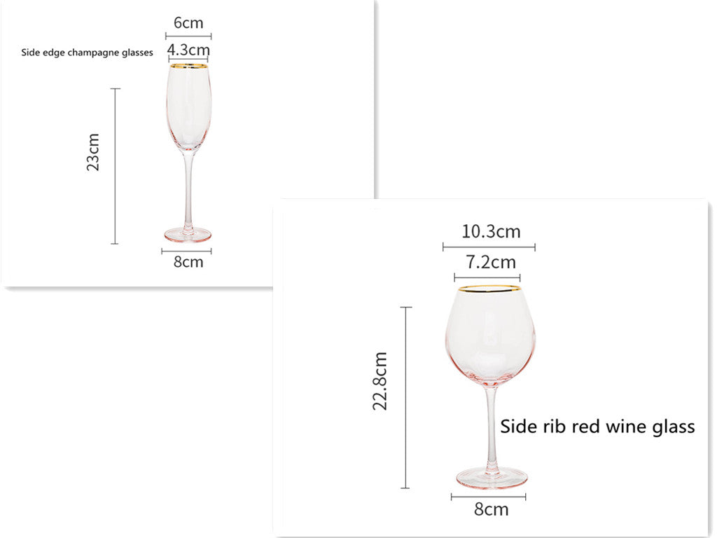 Crystal Drinking Glass Set