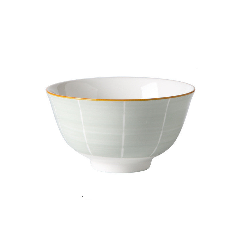 Underglaze Ceramic Rice Bowl