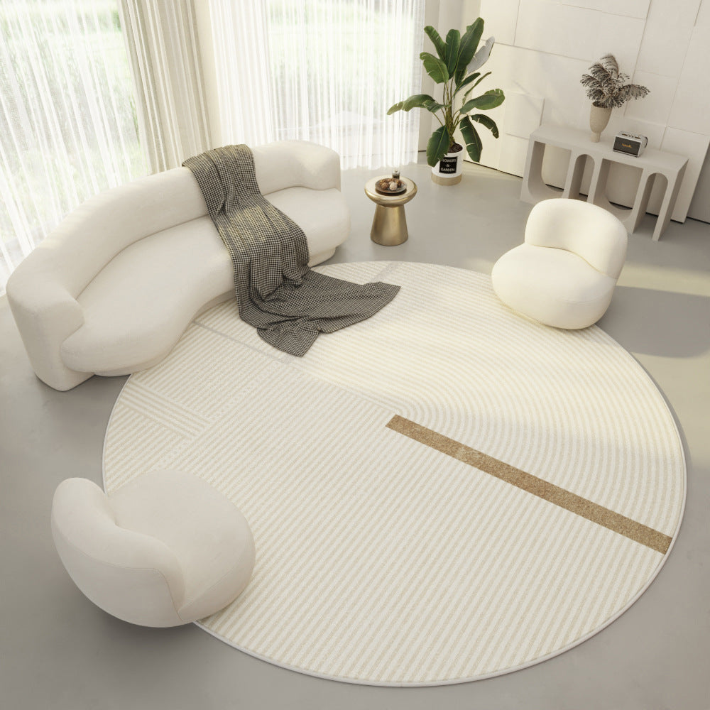 Minimalist Round Carpet