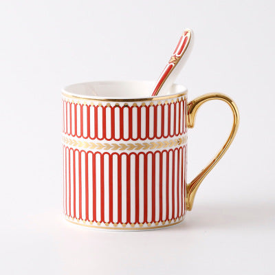 Red Ceramic Coffee Cup