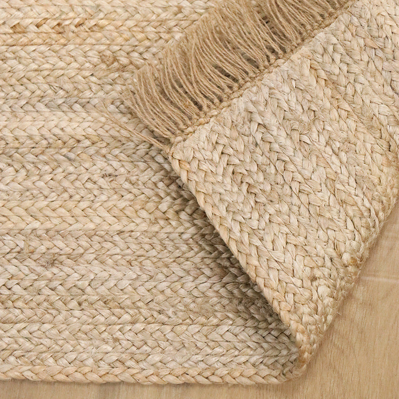 Natural Handwoven Jute Rug