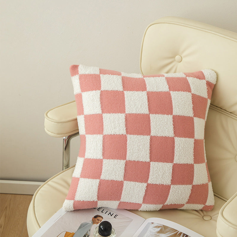 Checkerboard Cushion Cover