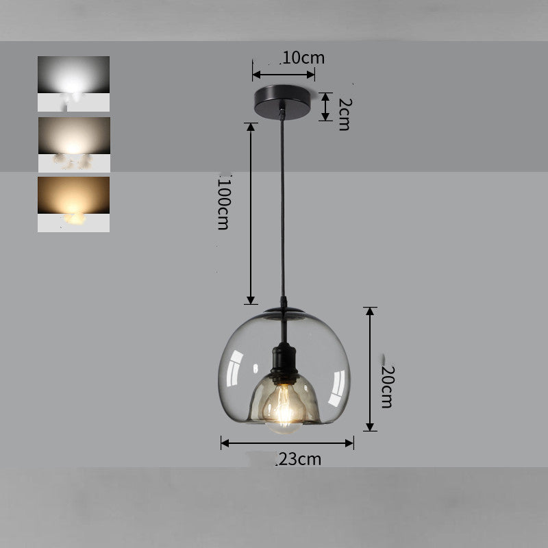 Transparent Modern Minimalist Chandelier