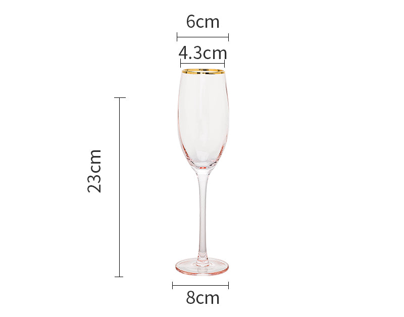 Crystal Drinking Glass Set