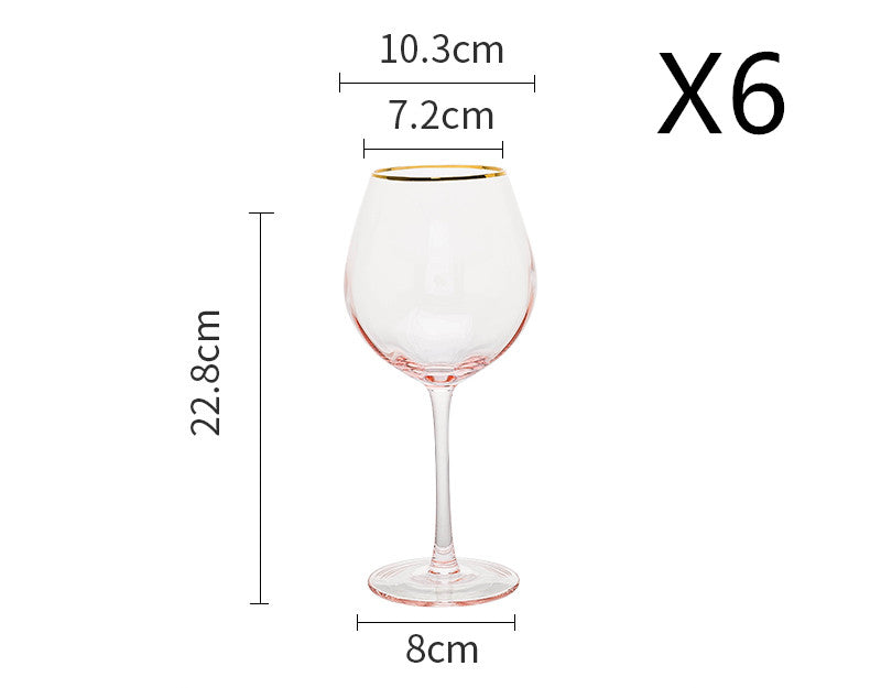 Crystal Drinking Glass Set