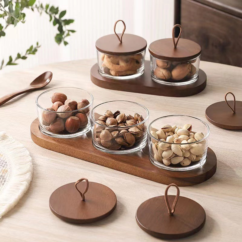 Wooden Dry Fruit Tray