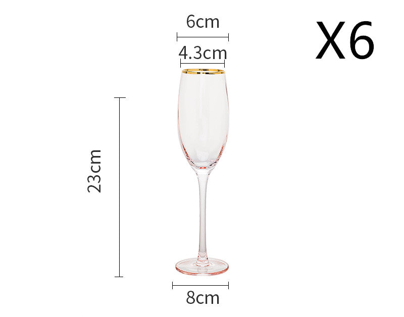 Crystal Drinking Glass Set