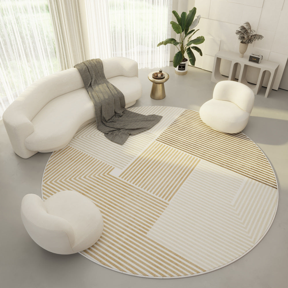 Minimalist Round Carpet