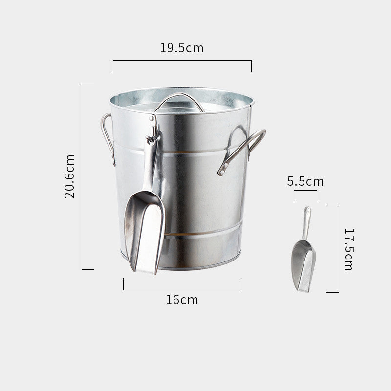 Small Ice Cube Bucket With Lid