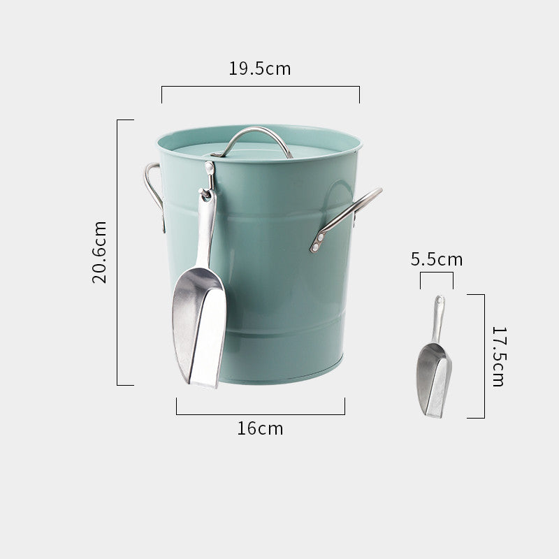 Small Ice Cube Bucket With Lid