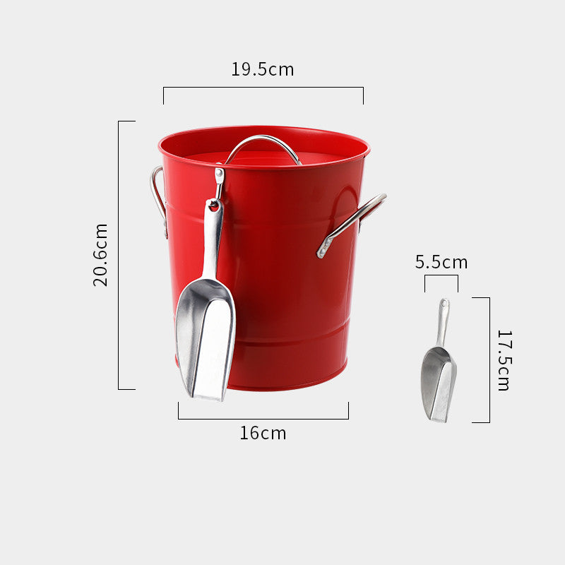 Small Ice Cube Bucket With Lid