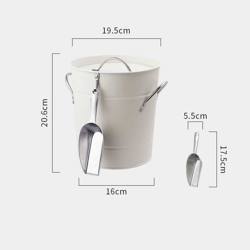 Small Ice Cube Bucket With Lid