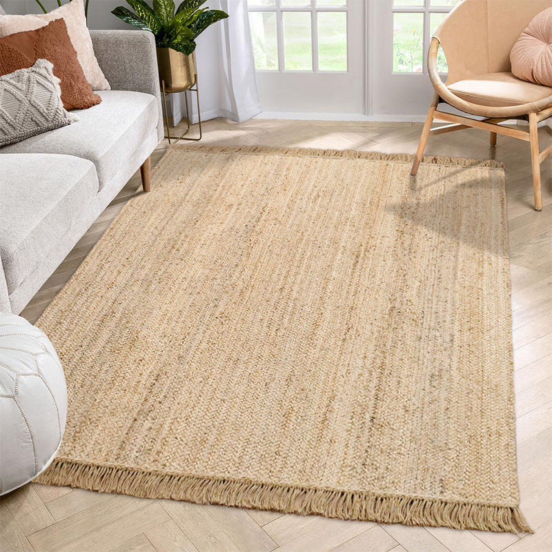 Natural Handwoven Jute Rug