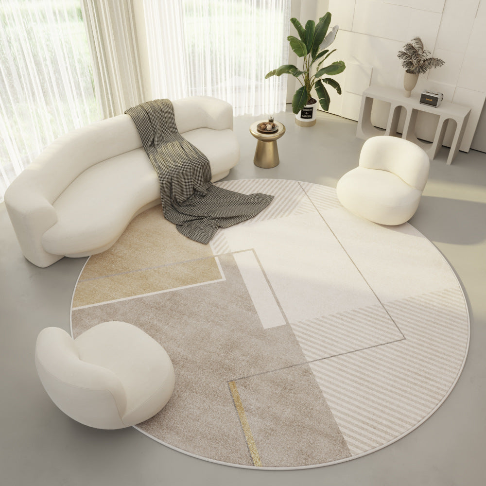 Minimalist Round Carpet