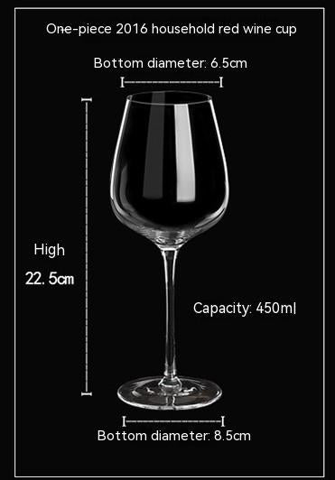 Crystal Red Wine Glass