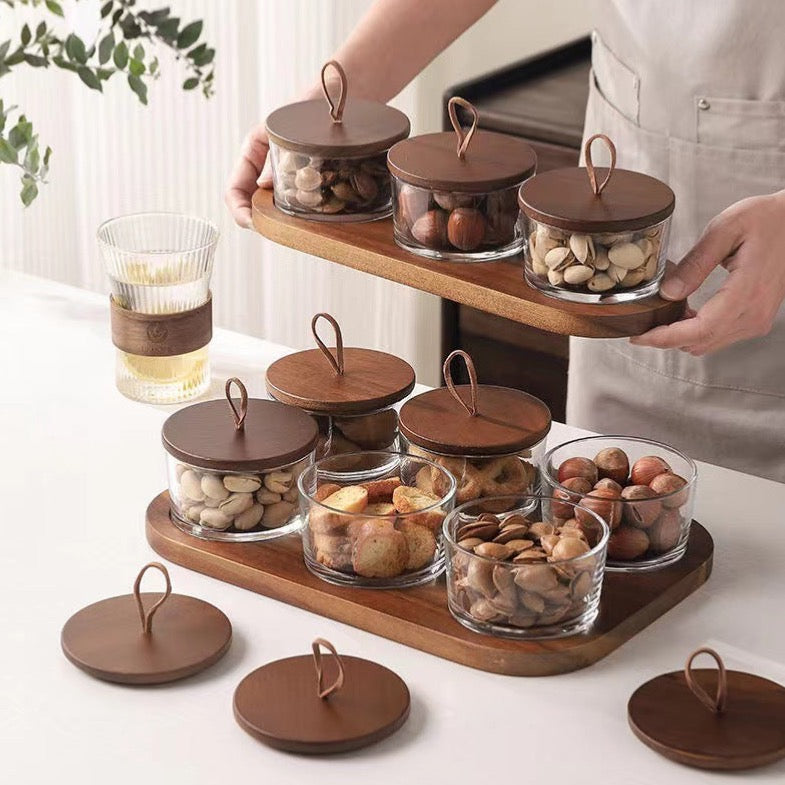 Wooden Dry Fruit Tray