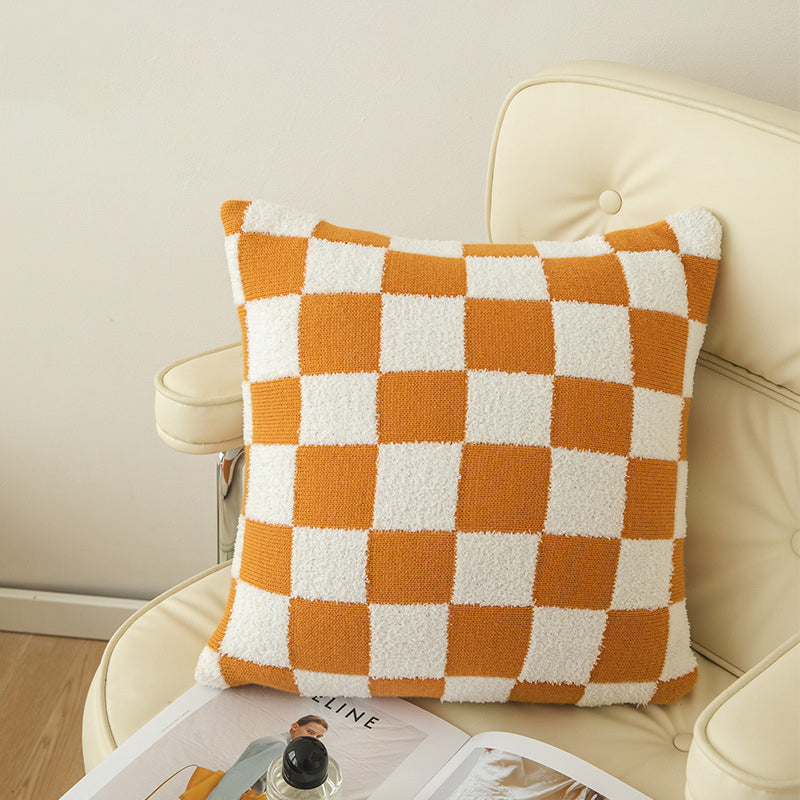 Checkerboard Cushion Cover