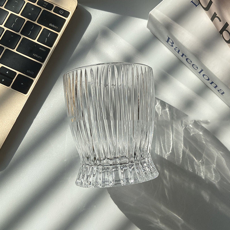 Irregular Pattern Crystal Glass