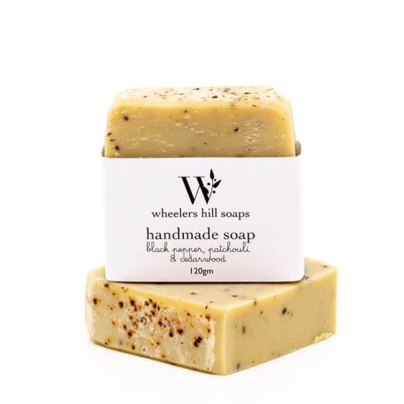 Soap Bar - Black Pepper, Patchouli & Cedarwood