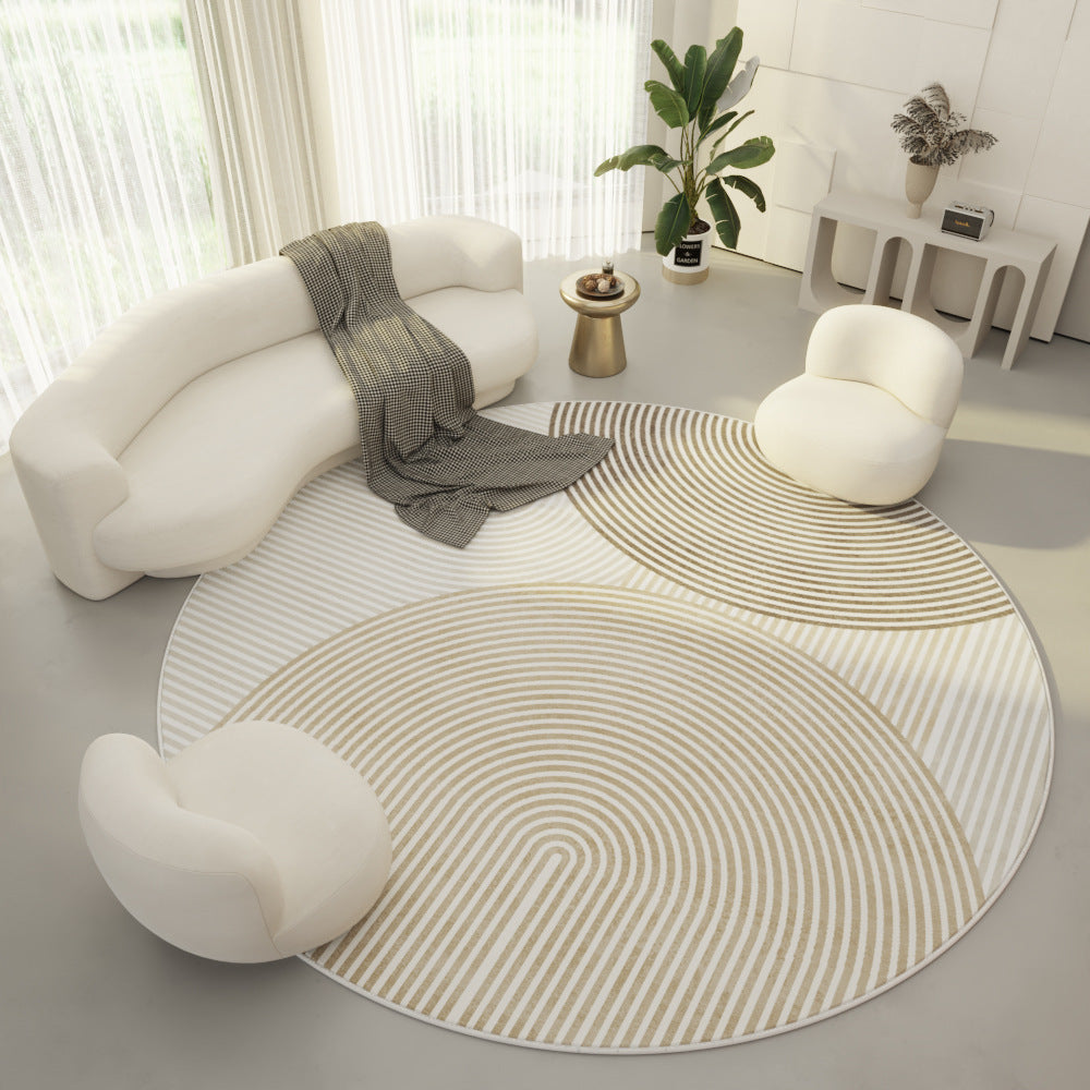 Minimalist Round Carpet