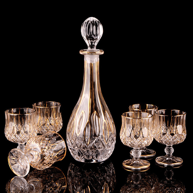 Crystal Wine Glass Set